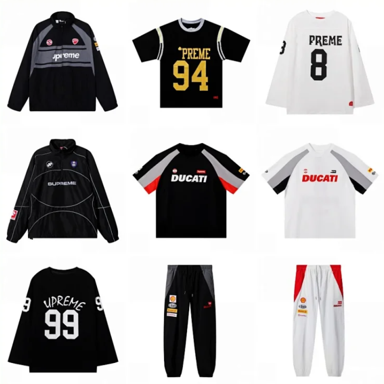 Supreme Ducati Collection Streetwear Apparel Multicolor