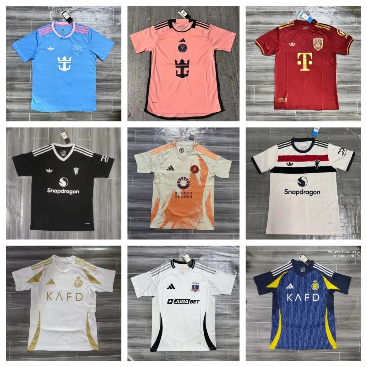 Adidas Football Jersey Collection Retro Soccer Jersey Multicolor