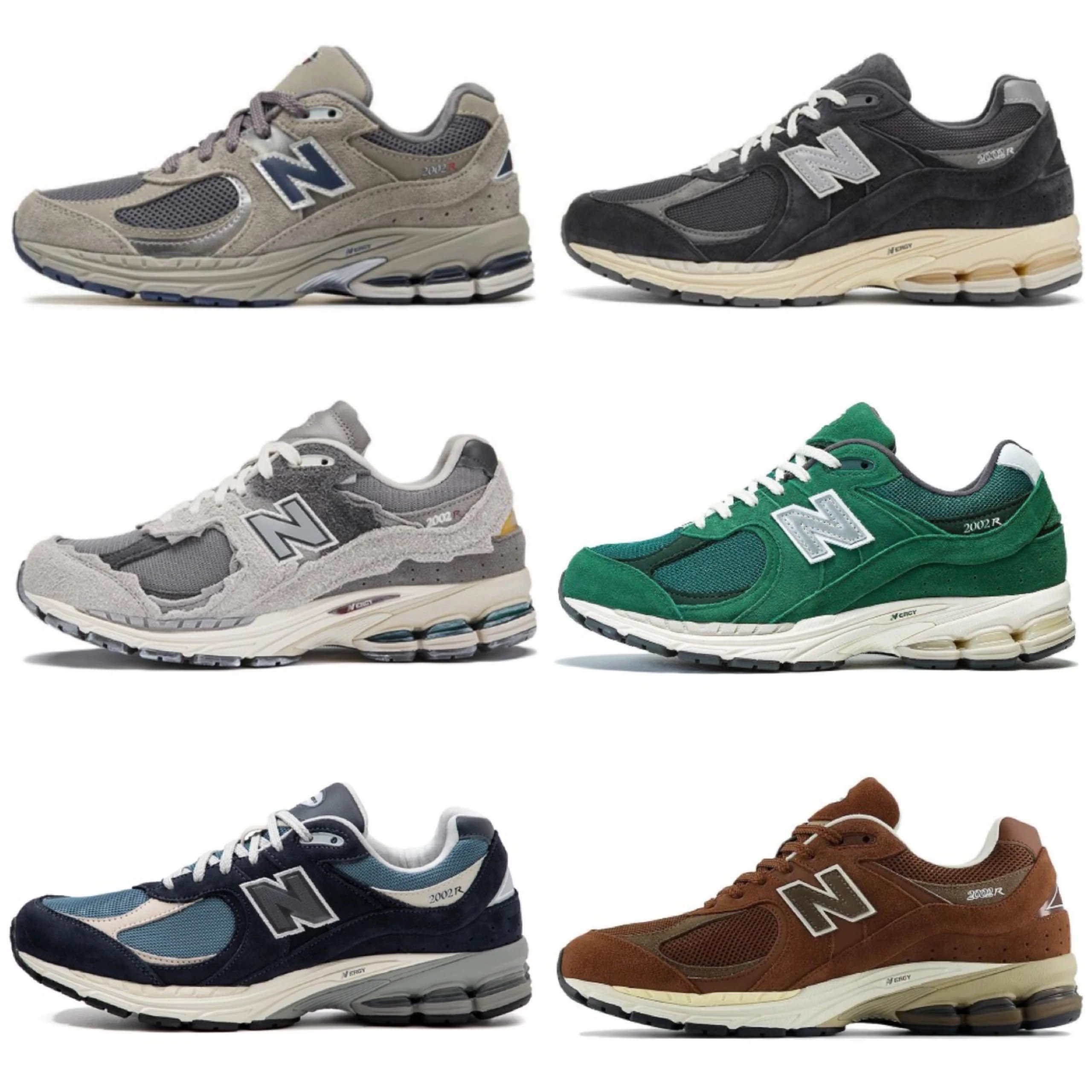 New Balance 2002R Chunky Retro Sneakers Multicolor
