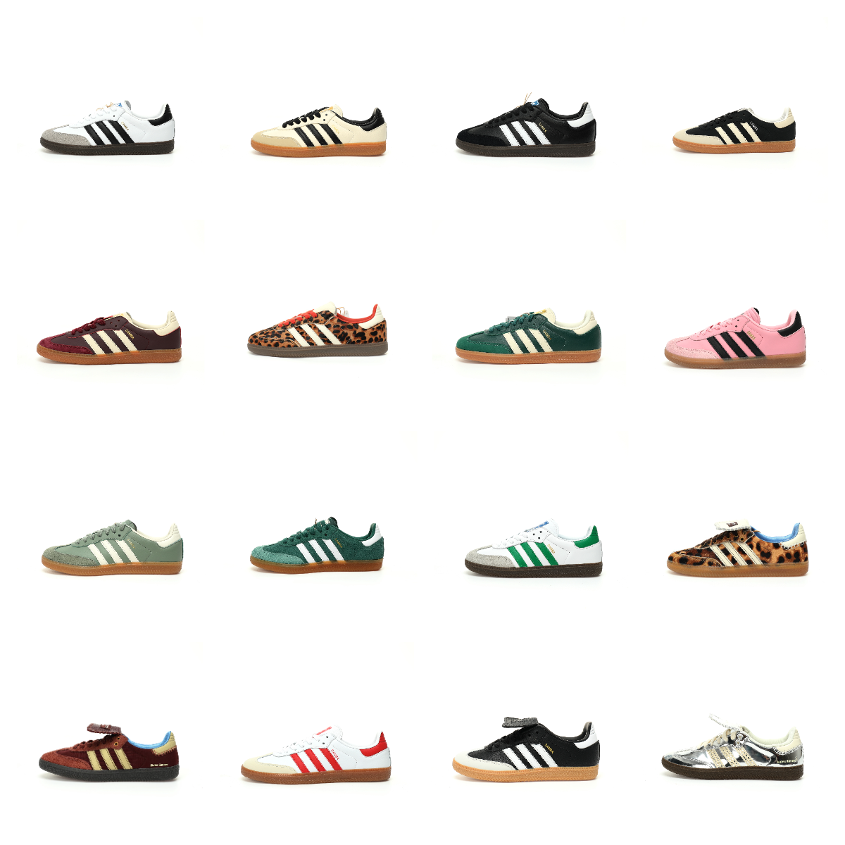 Adidas Samba OG Classic Retro Sneakers Multicolor