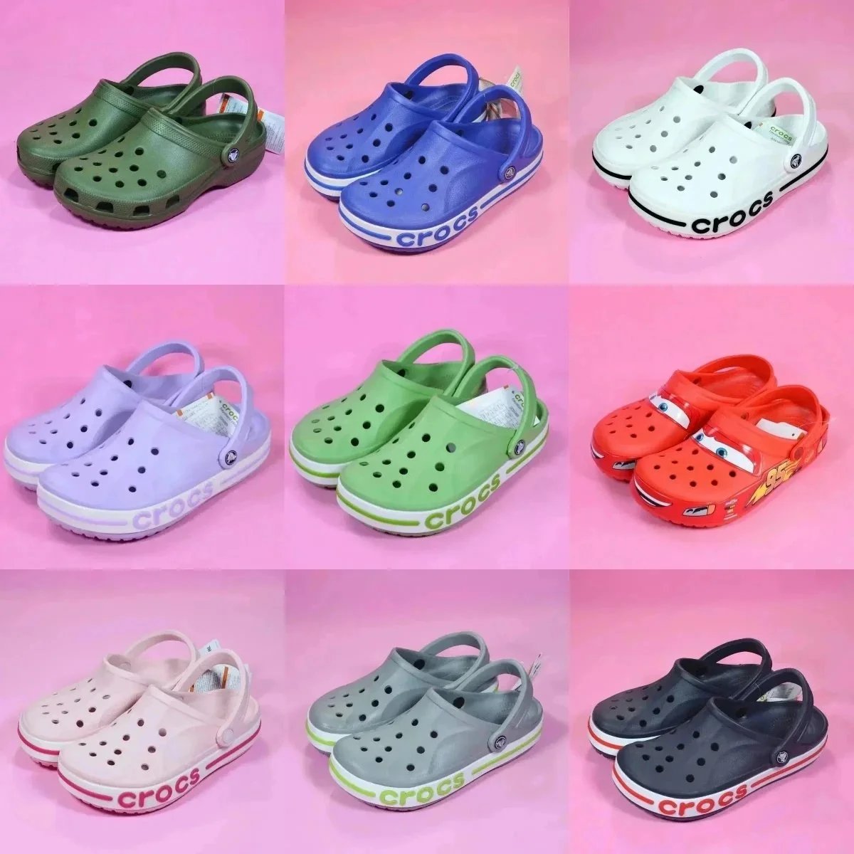 Crocs Crocband Chunky Casual Clogs Multicolor