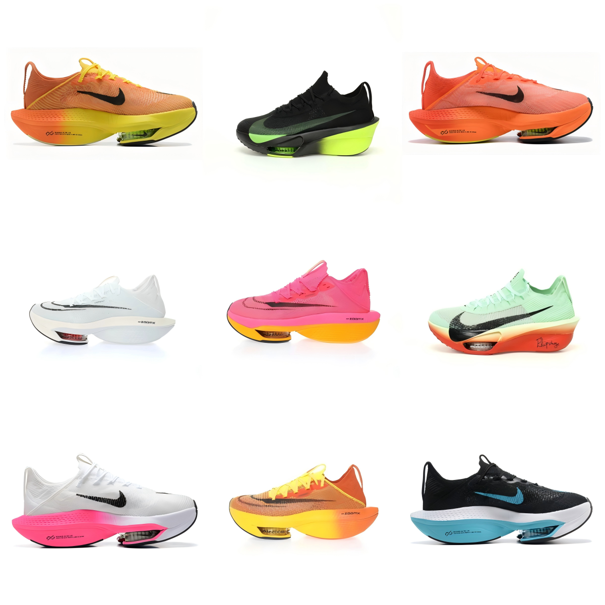 Nike Air Zoom Alphafly Next% Running Shoes Multicolor