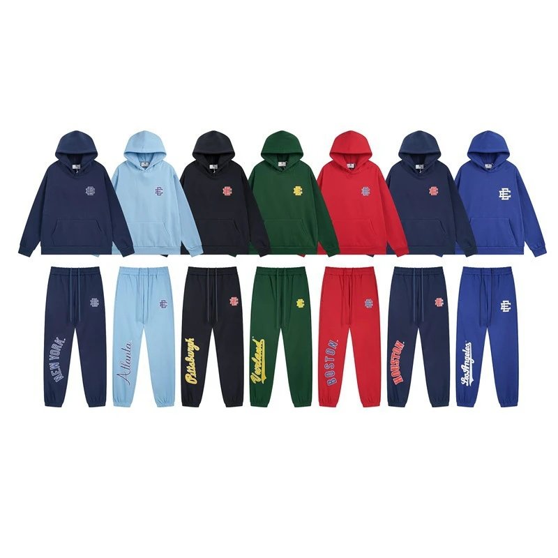 Eric Emanuel EE City Series Streetwear Tracksuit Set Multicolor