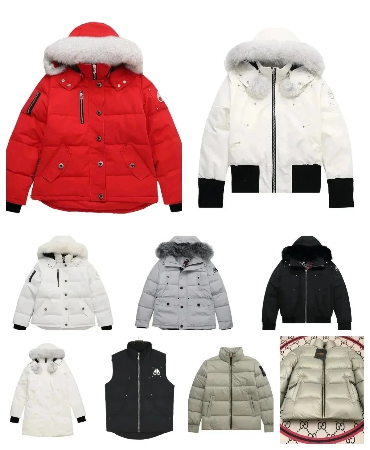 Moose Knuckles Stirling Parka Warm Winter Jacket Multicolor