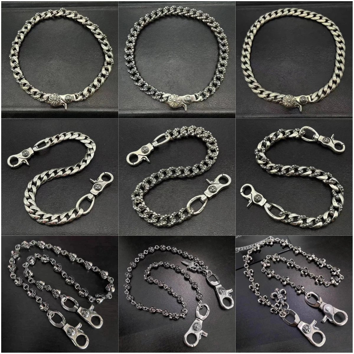 Chrome Hearts Wallet Chain Silver Accessories