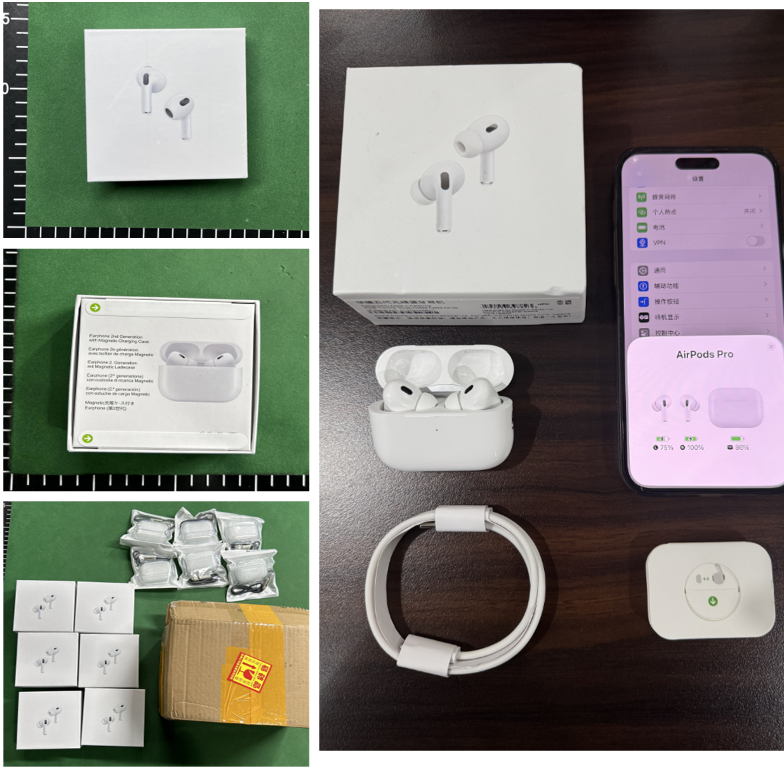 Apple AirPods Pro 2nd Generation Wireless Bluetooth Earbuds White