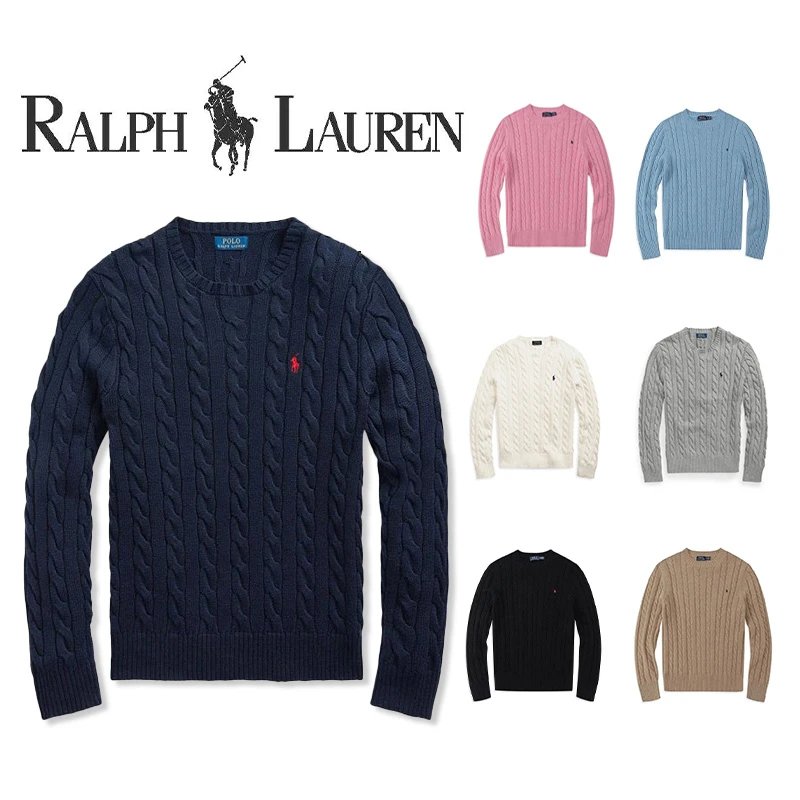 Ralph Lauren Cable-Knit classic Sweater Multicolor