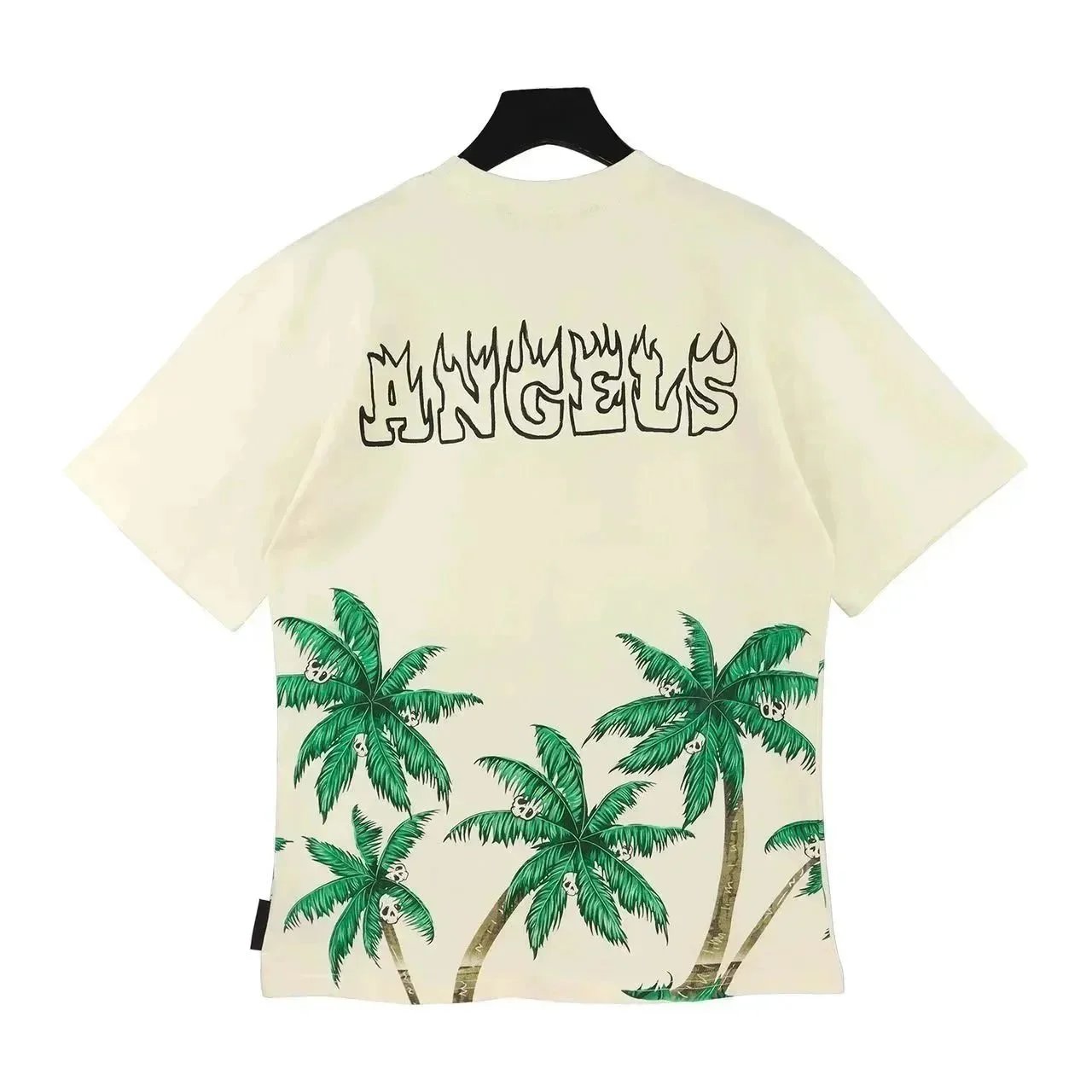 Palm Angels Palm Tree Skull Graphic Tee T-Shirt White