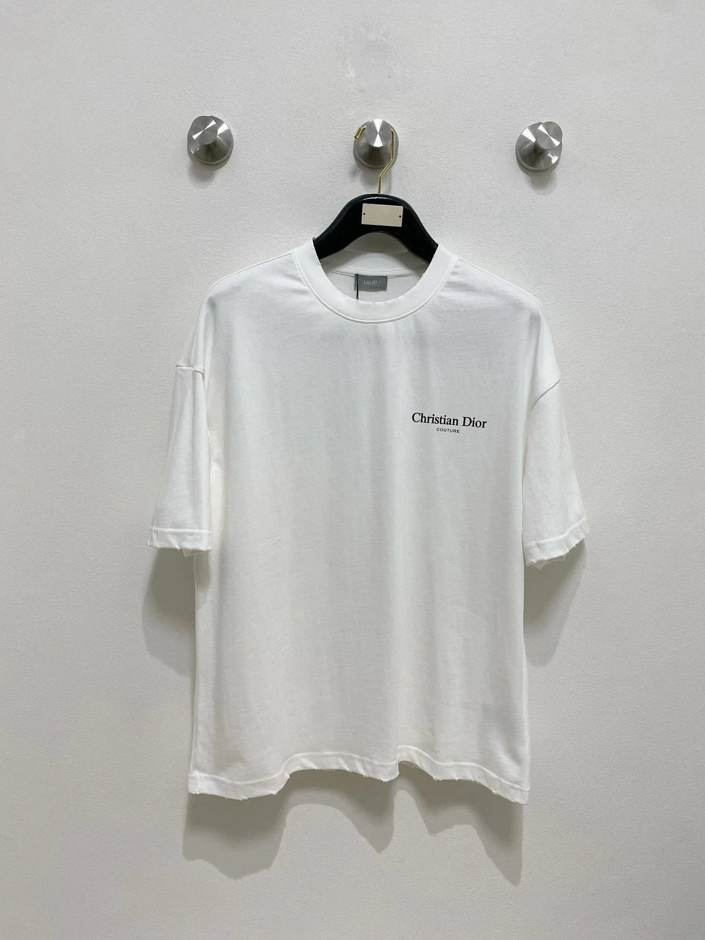 Dior Christian Dior Couture Oversized T-Shirt White