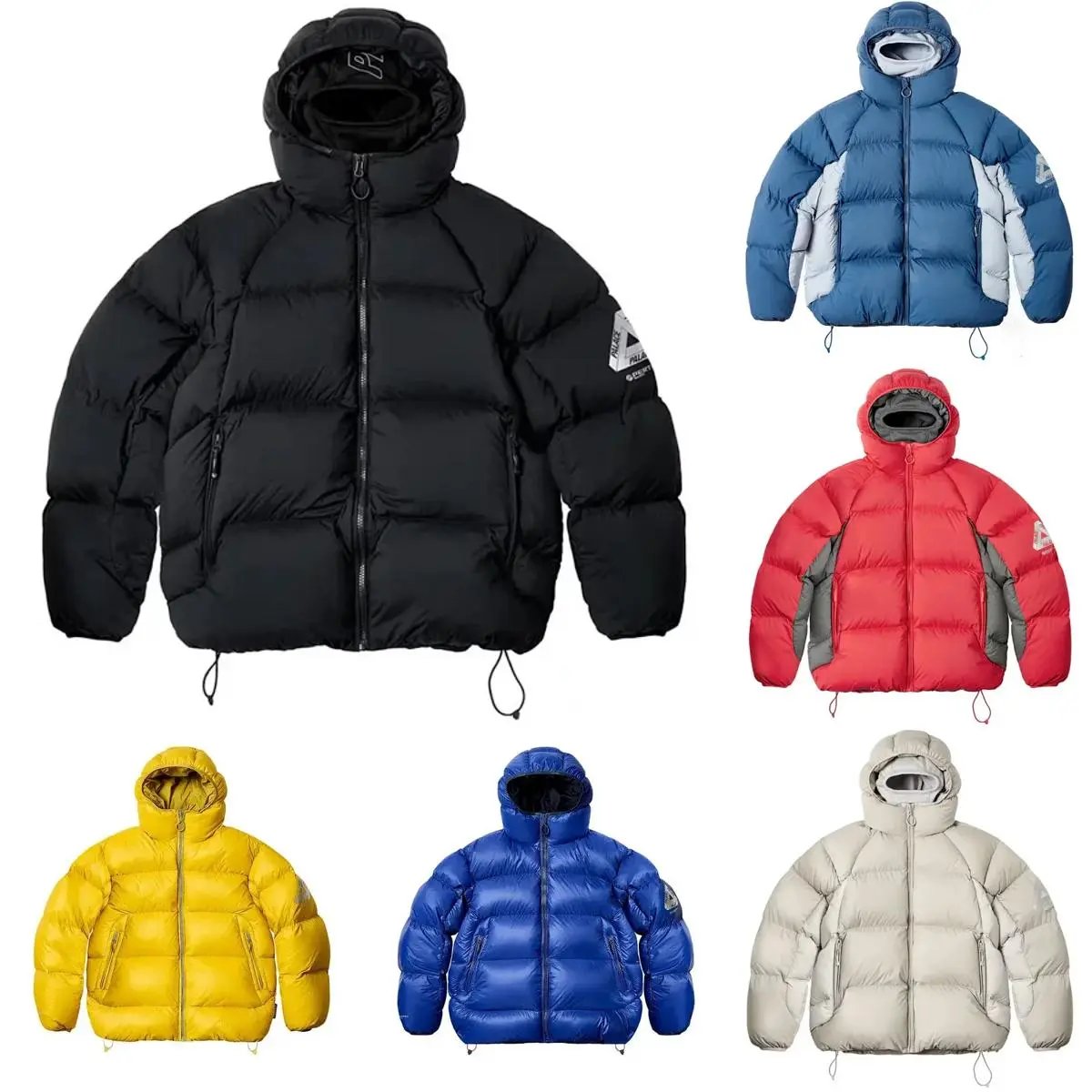 Palace Pertex Puffer Warm Down Jacket Multicolor