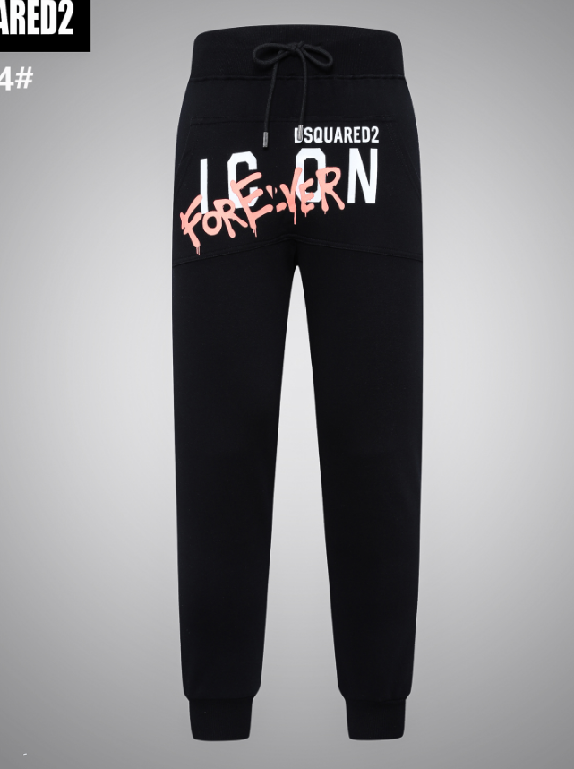 DSQUARED2 D2 Icon Forever Graphic Joggers Black