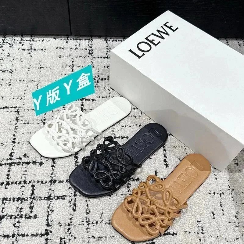 Loewe Anagram Casual Slides Sandals Multicolor