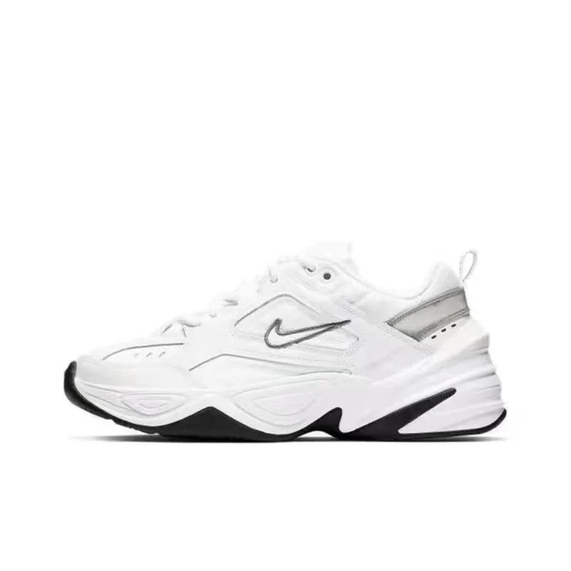 Nike M2K Tekno Chunky Sneakers White and Black