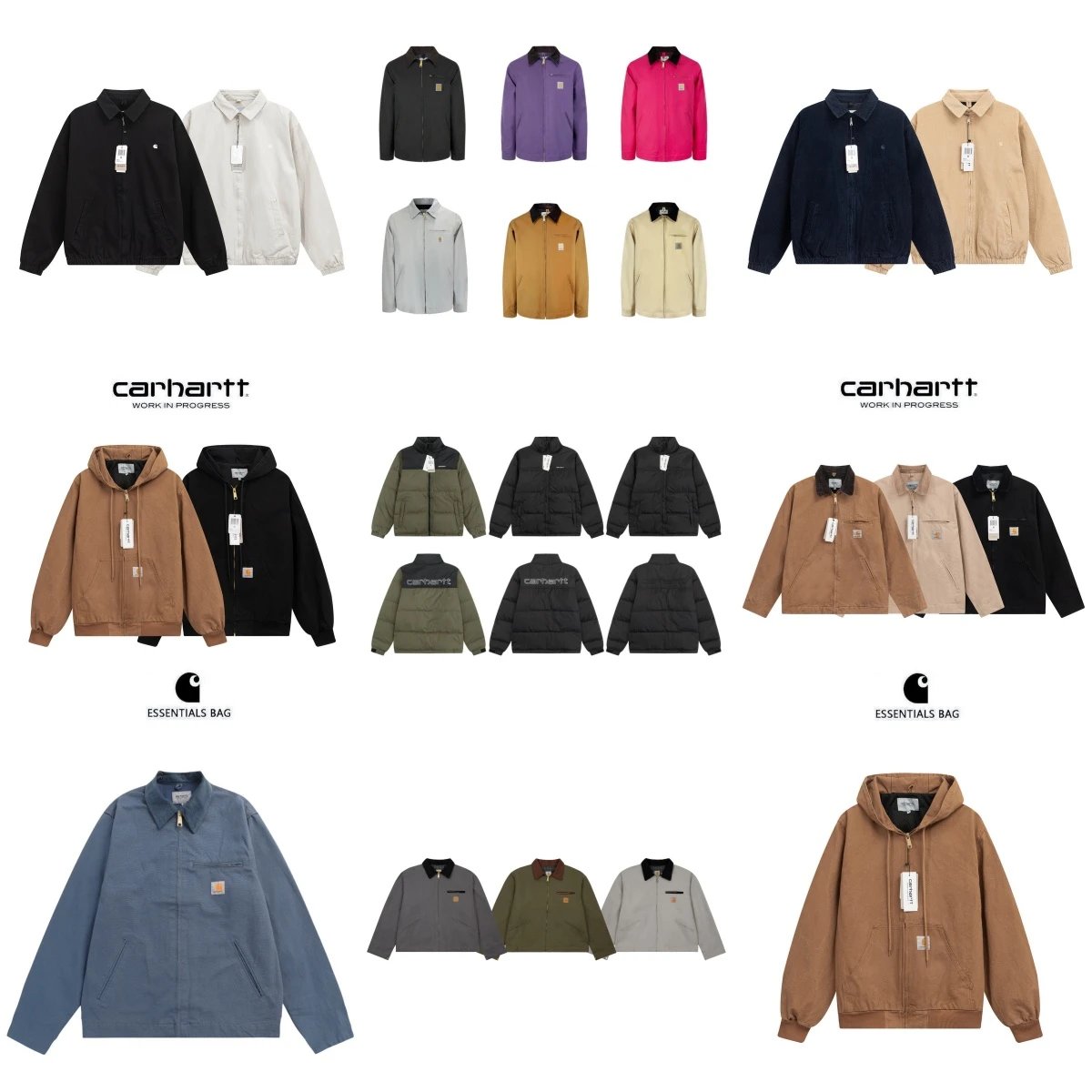 Carhartt WIP Carhartt Detroit Classic Workwear Jacket Multicolor
