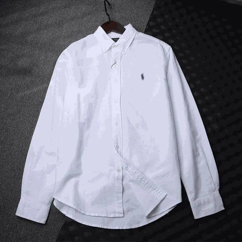 Ralph Lauren RL Oxford Button-Down Classic Cotton Shirt White
