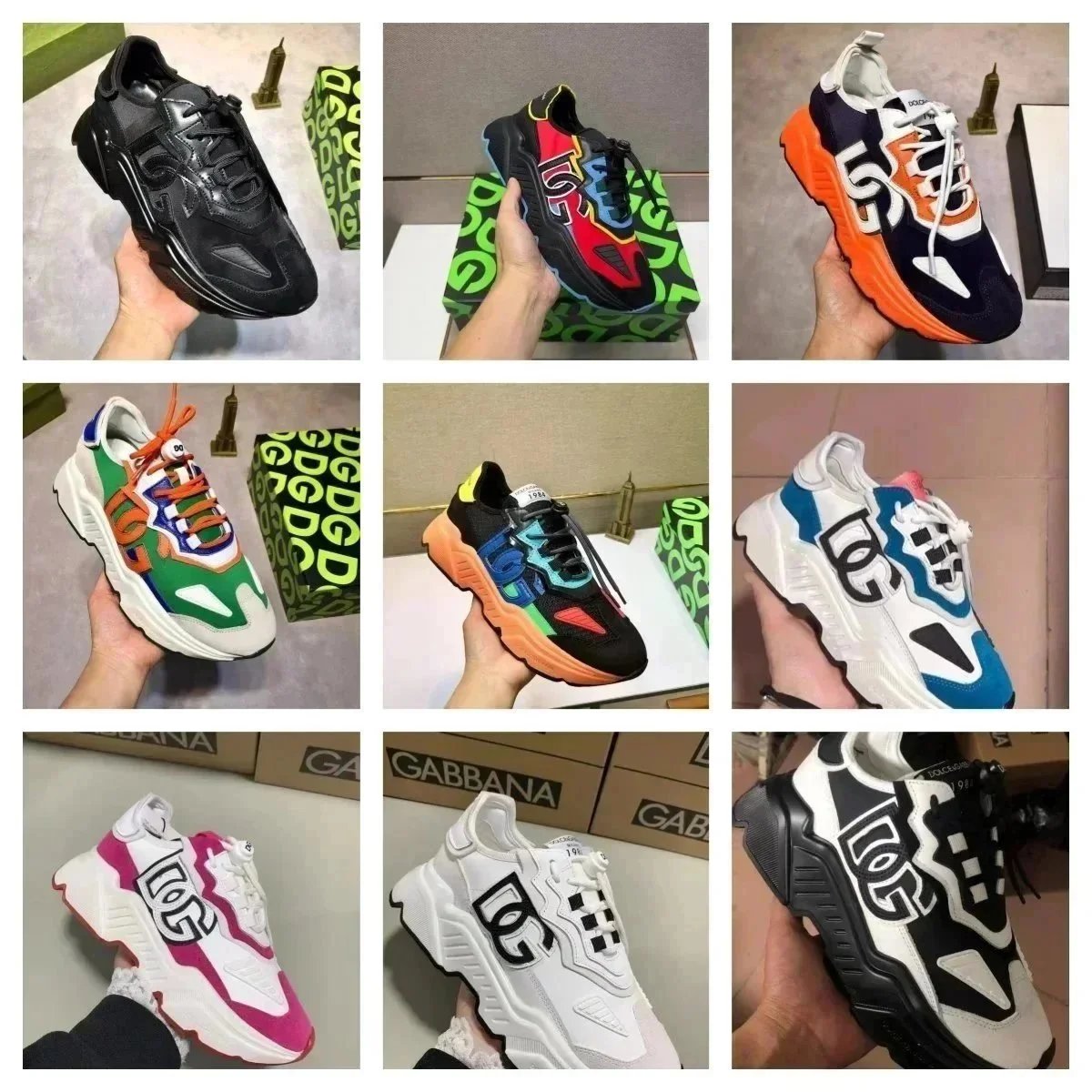 Dolce & Gabbana D&G Daymaster Chunky Sneakers Multicolor