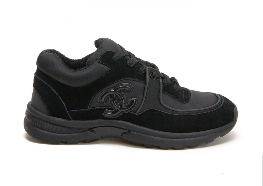 Chanel Trainer Chunky Sneakers Black