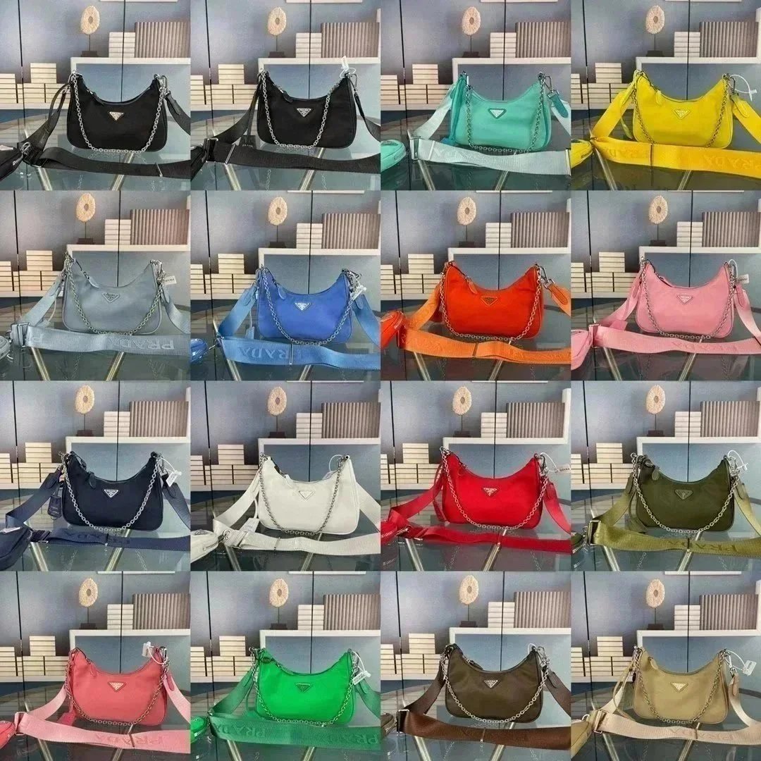 Prada Re-Edition 2005 Nylon Shoulder Bag Multicolor