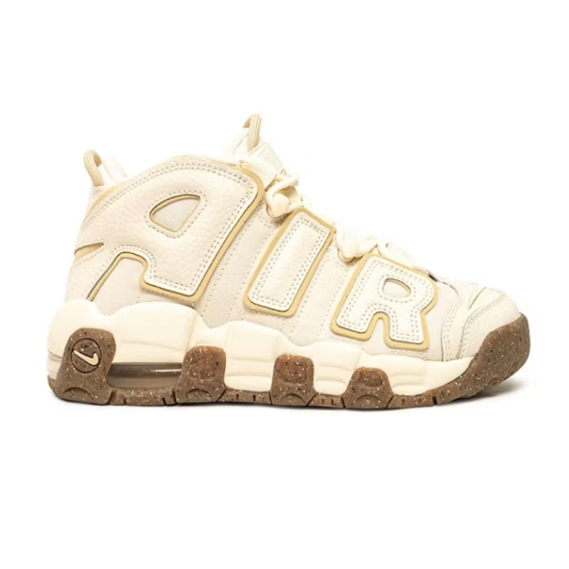 Nike Air More Uptempo Chunky Sneakers Beige