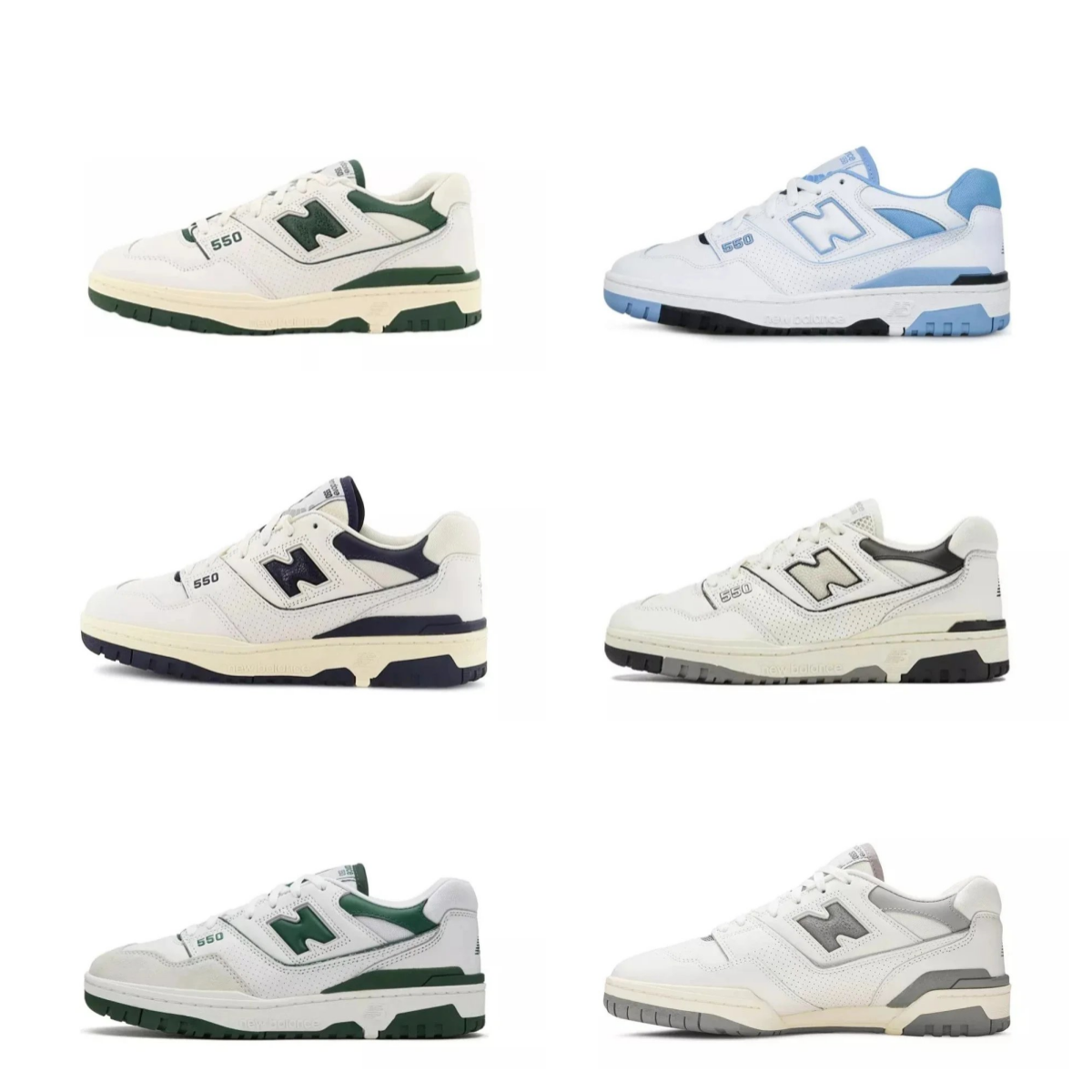 New Balance 550 Retro Sneakers Multicolor