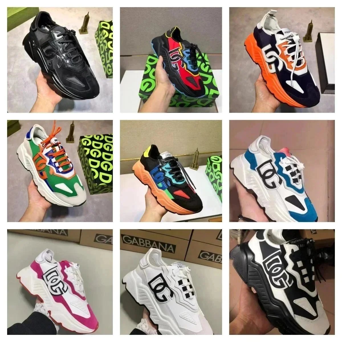 Dolce & Gabbana D&G Daymaster Chunky Sneakers Multicolor