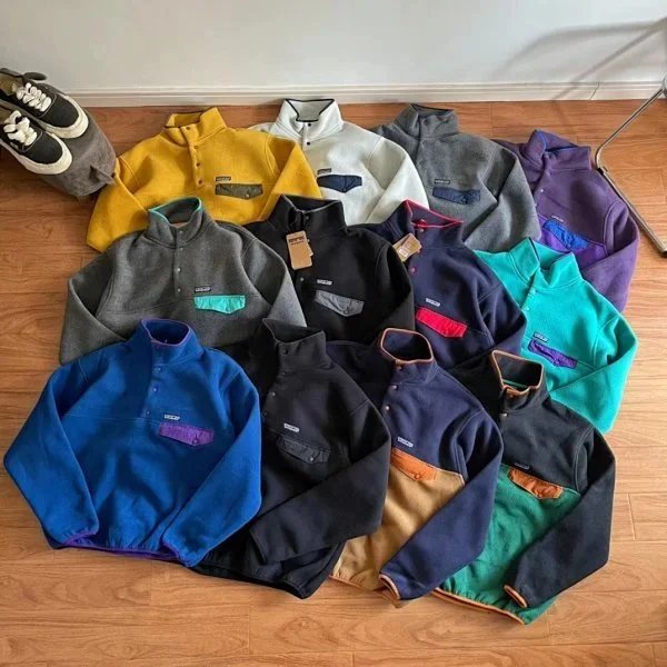 Patagonia Synchilla Snap-T Fleece Pullover Jacket Multicolor
