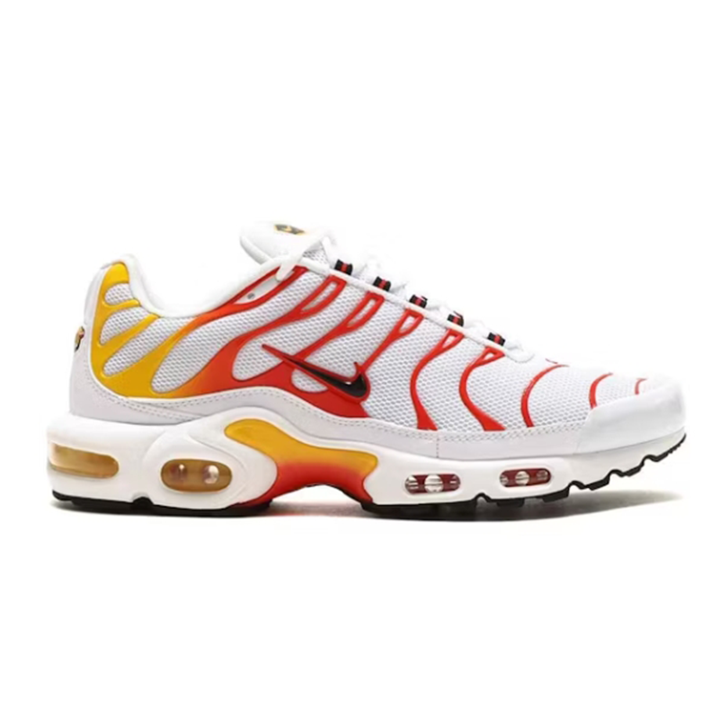Nike Air Max Plus chunky Sneakers White and Red