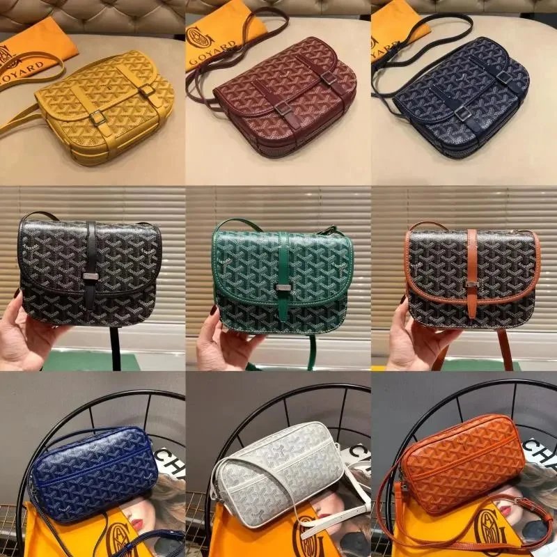 Goyard Belvedere Classic Crossbody Bag Multicolor