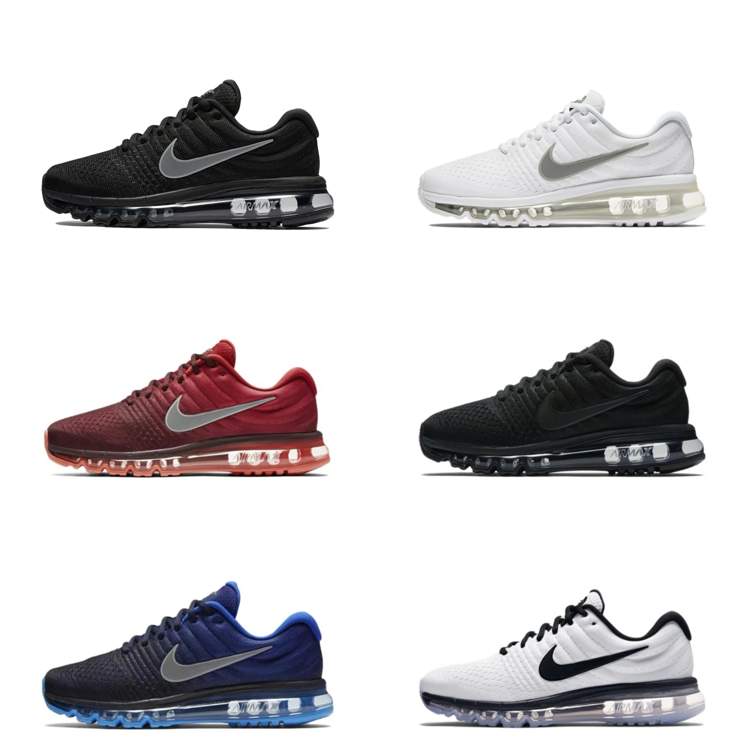 Nike Air Max 2017 Running Sneakers Multicolor