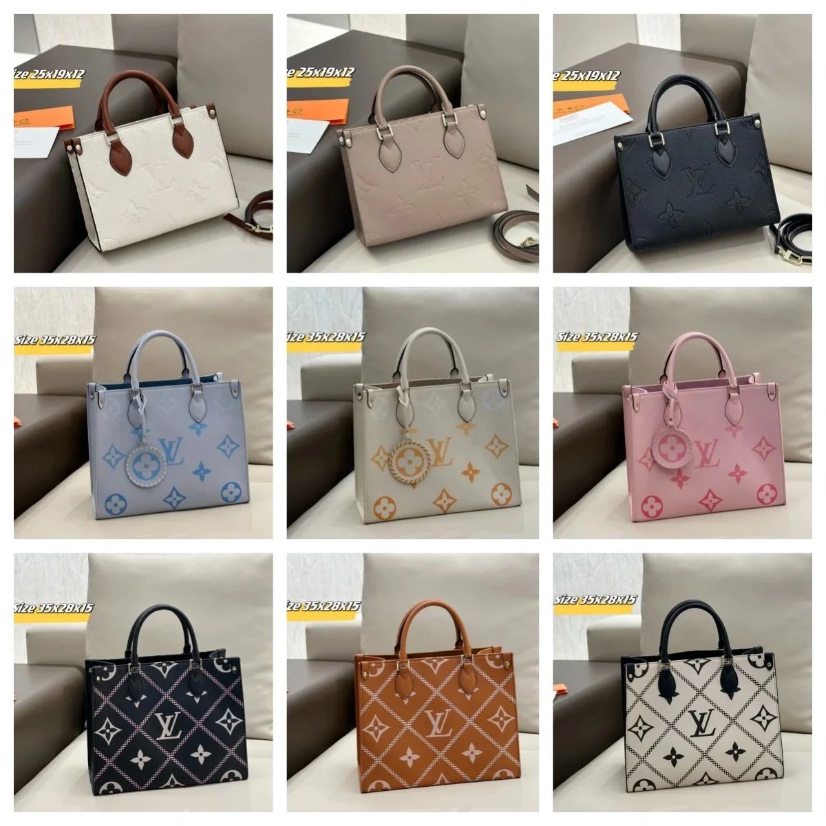 Louis Vuitton LV OnTheGo Iconic Tote Bag Multicolor