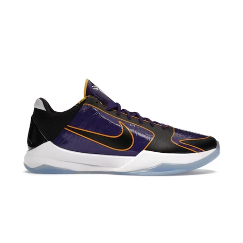 Nike Kobe 5 Protro Lakers Basketball Shoes Purple and Black