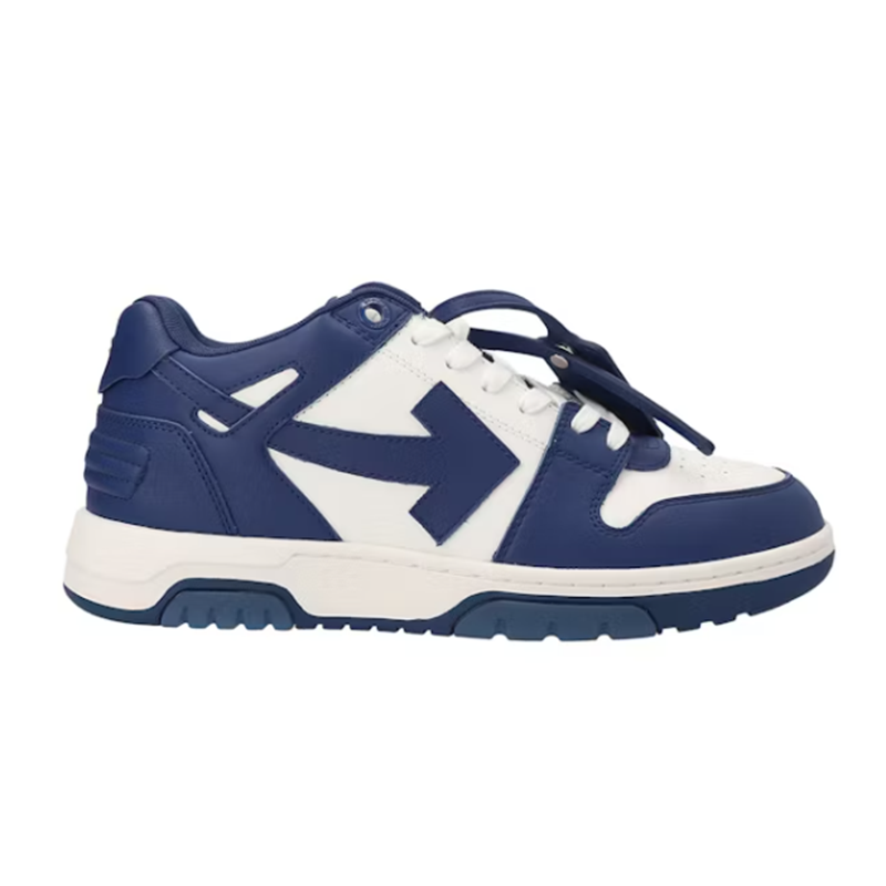 Off-White Out of Office Low Top Sneakers Blue and White