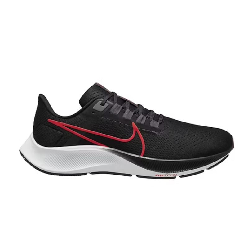 Nike Air Zoom Pegasus 38 Running Shoes Black and Red
