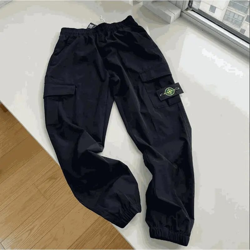 Stone Island Nylon Metal Cargo Pants Black