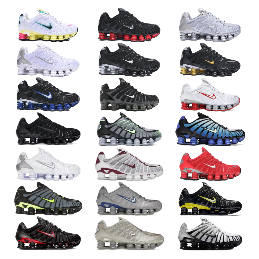 Nike Shox R4 Chunky Sneakers Multicolor