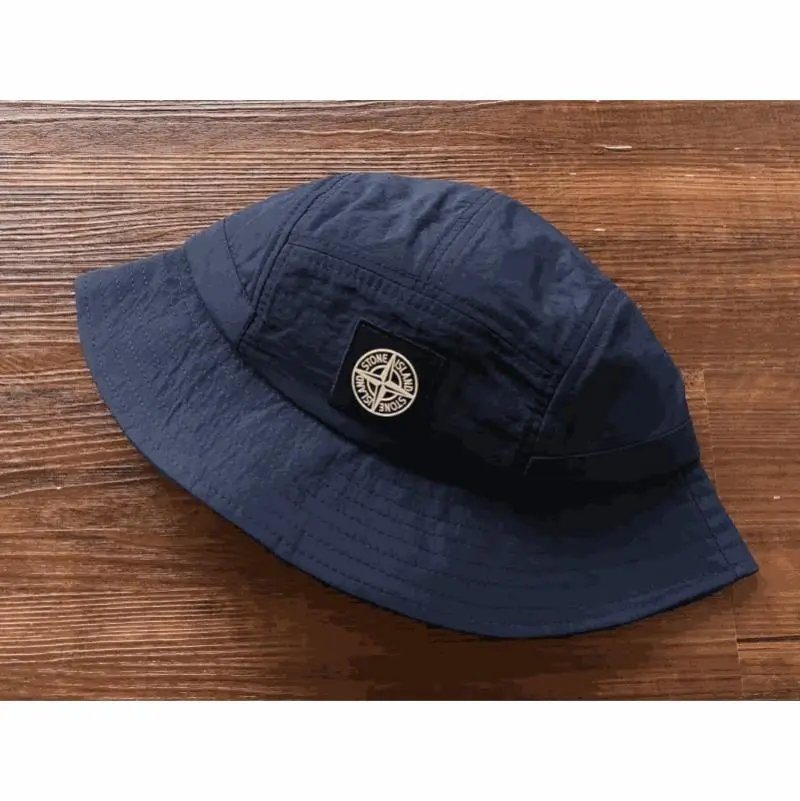 Stone Island Nylon Metal Bucket Hat Navy