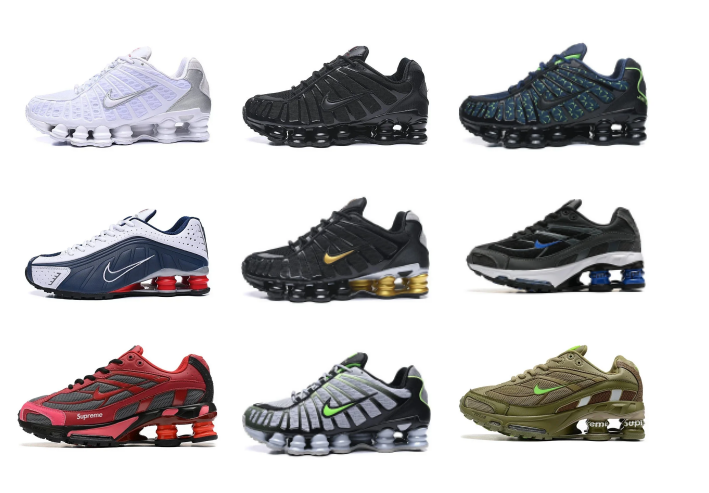 Nike Shox R4 and Shox Ride 2 Chunky Sneakers Multicolor