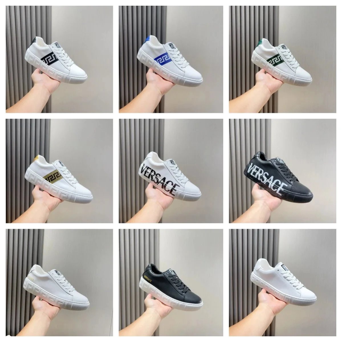 Versace Greca Low Top Sneakers Multicolor