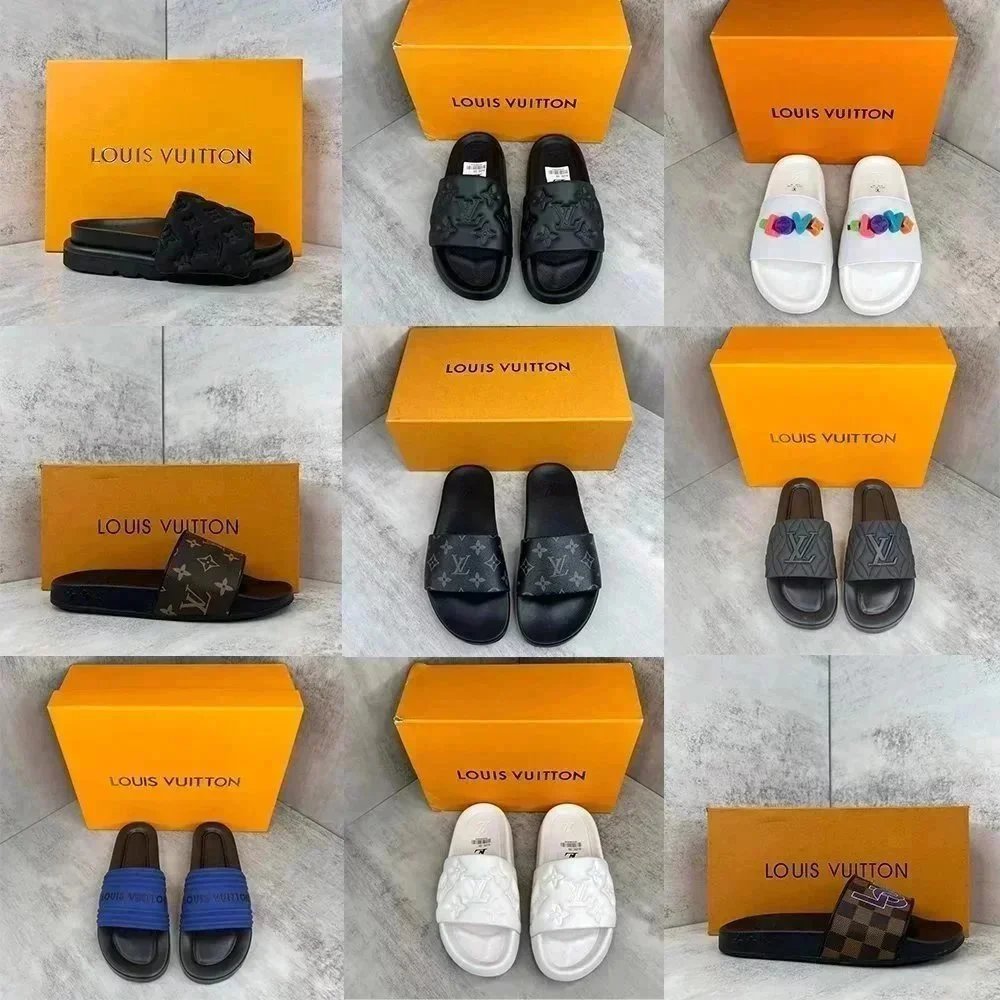 Louis Vuitton LV Monogram Casual Slides Multicolor