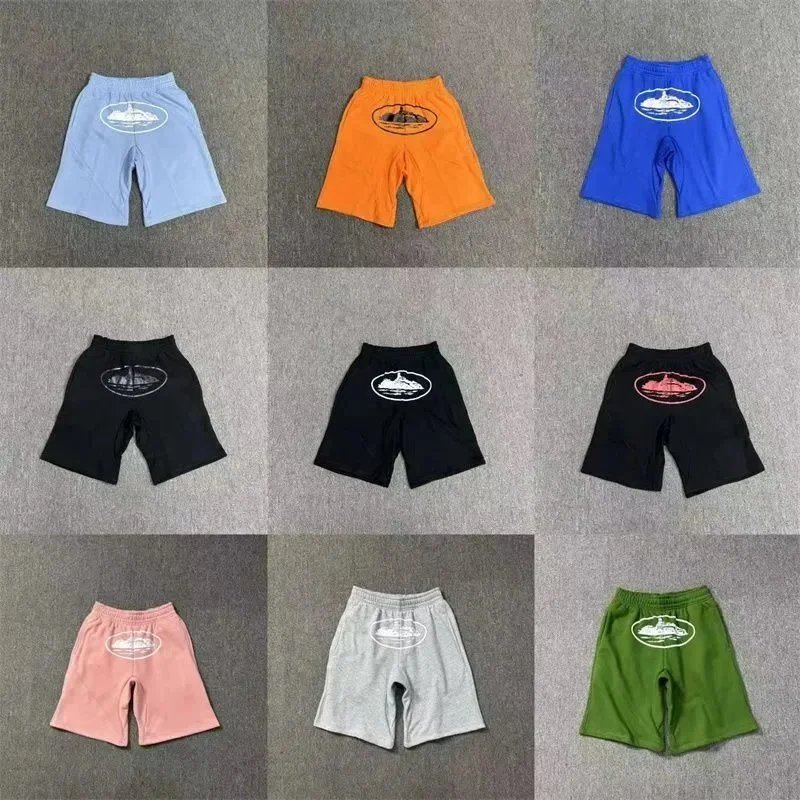 Corteiz CRTZ Island Graphic Streetwear Shorts Multicolor