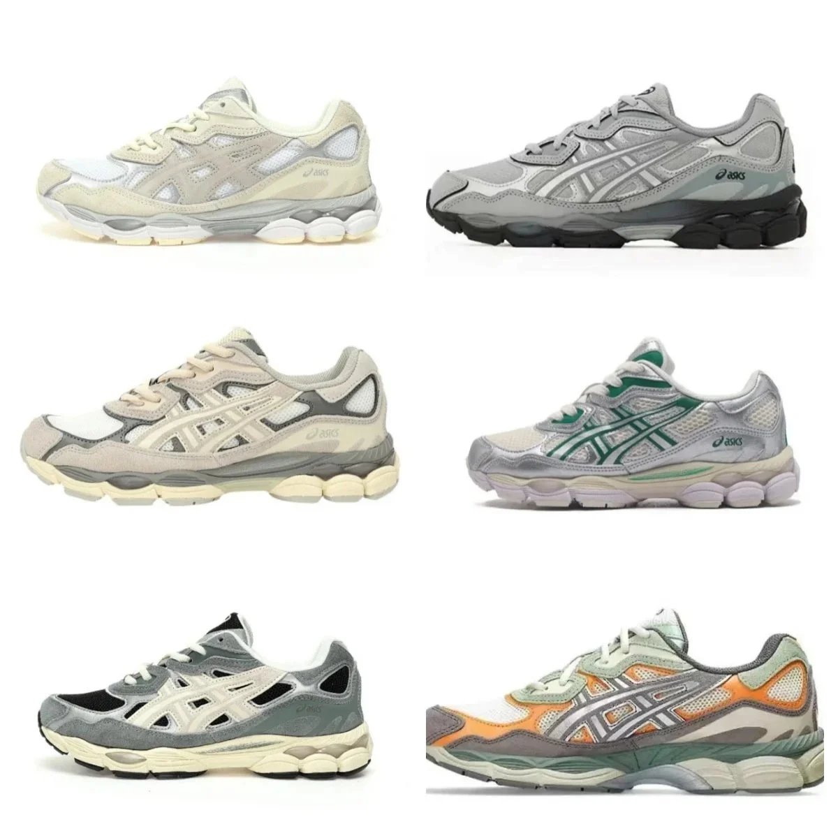 Asics Gel-Kayano 14 Chunky Running Sneakers Multicolor