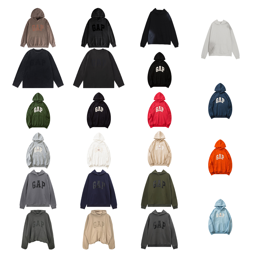 Gap Arch Graphic Oversized Hoodie Multicolor