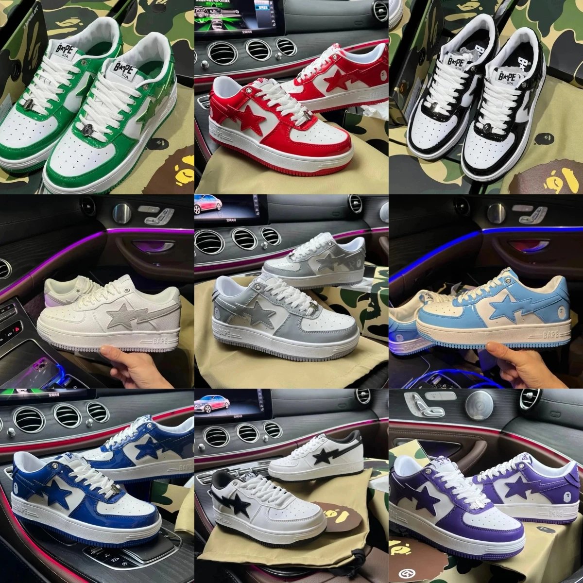 Men's and women's casual sneakers 110137-006(PX)(JH)