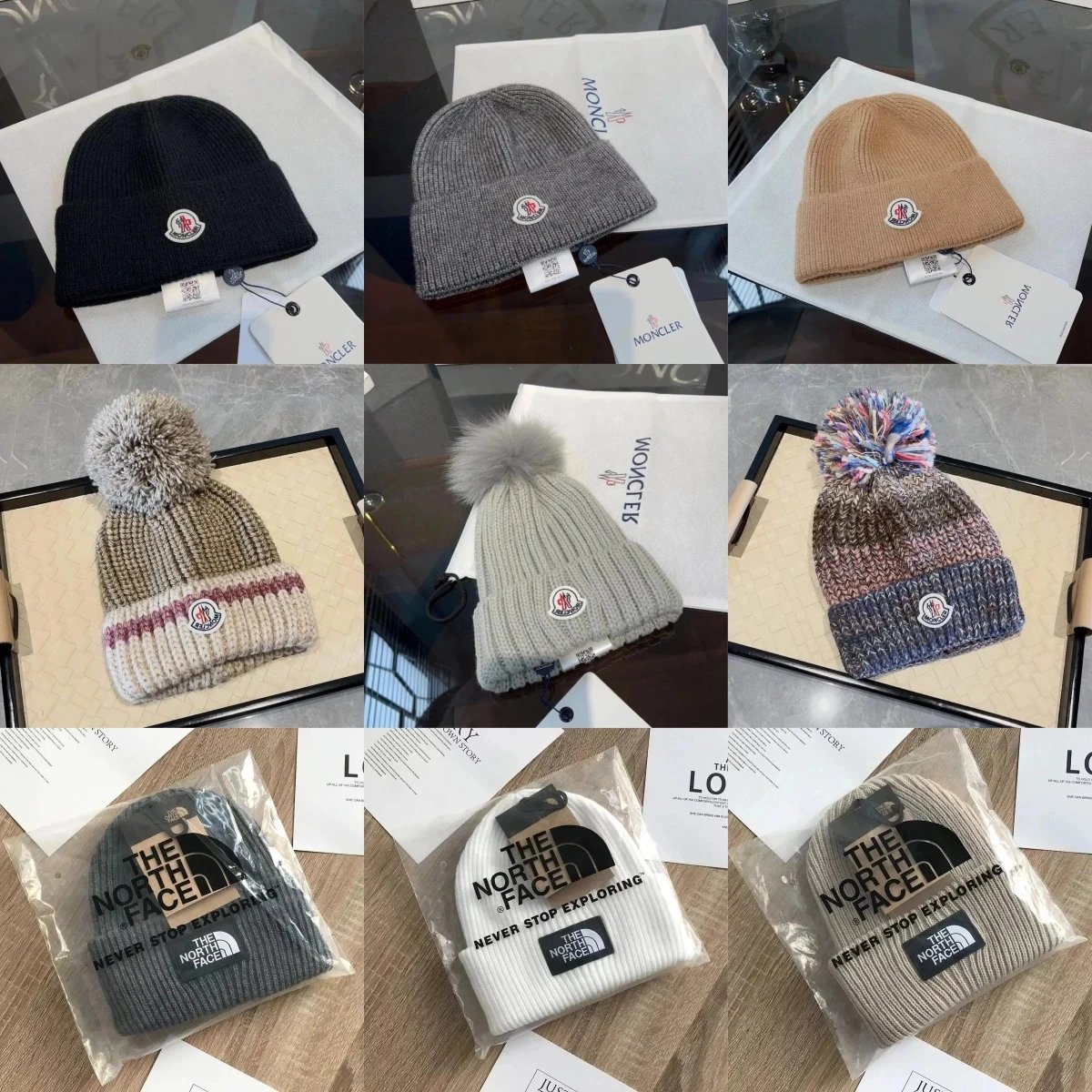 High quality winter hats, knitted hats 10122-007