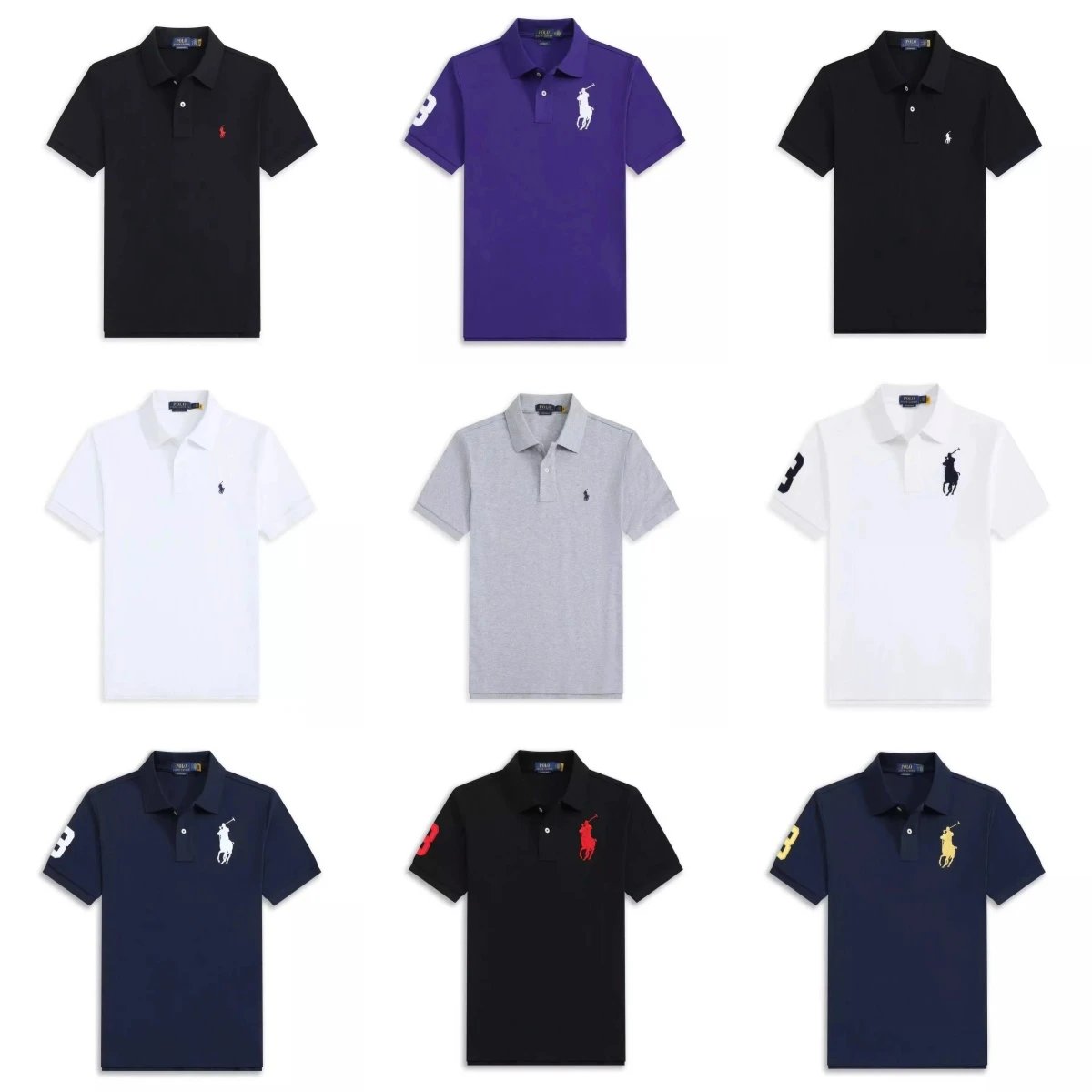 all-match fashion polo shirt 10102-007