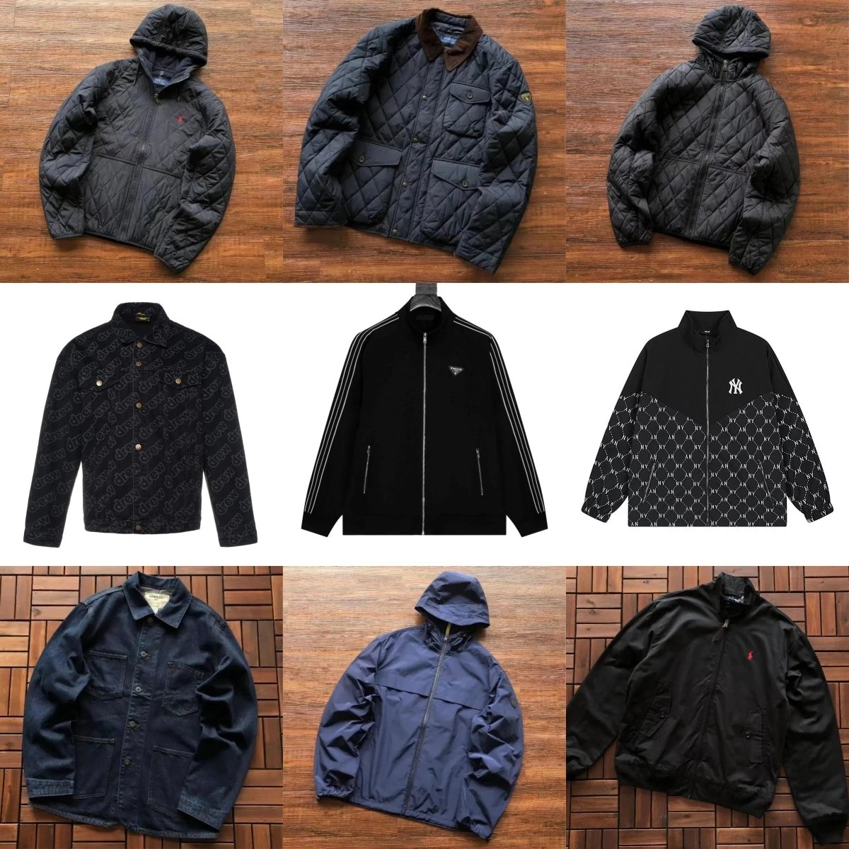 Casual fashion all-in-one cotton-padded jacket 101218-007