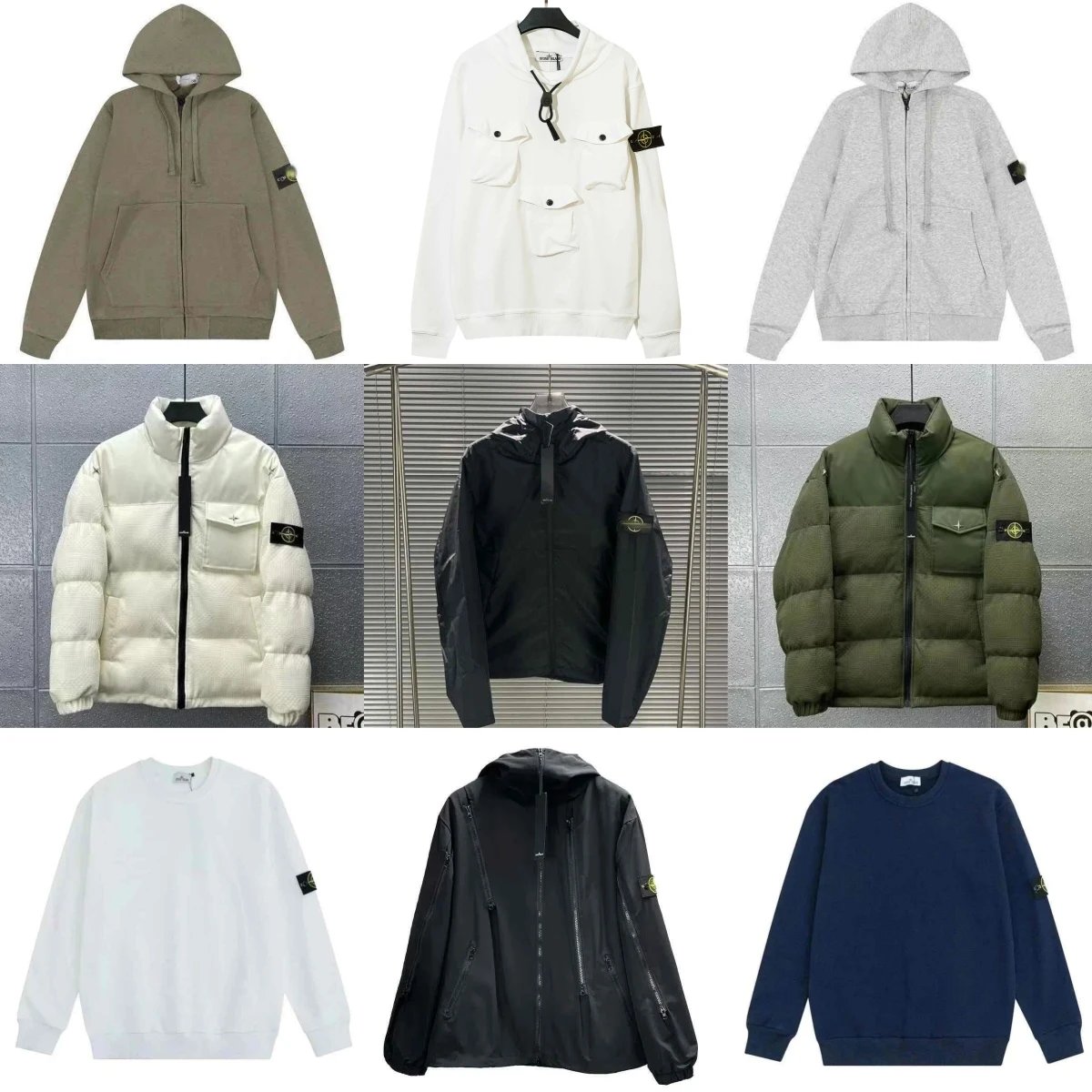 Casual all-in-one down jacket 92811-007