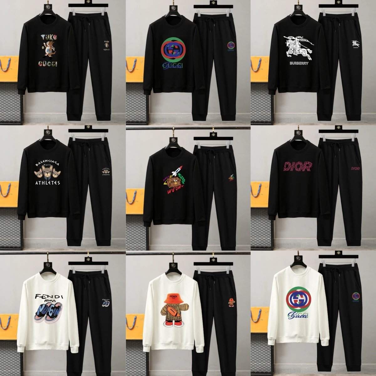 Fashion sweatshirt and sweatpants set 121012-008 (XP2)