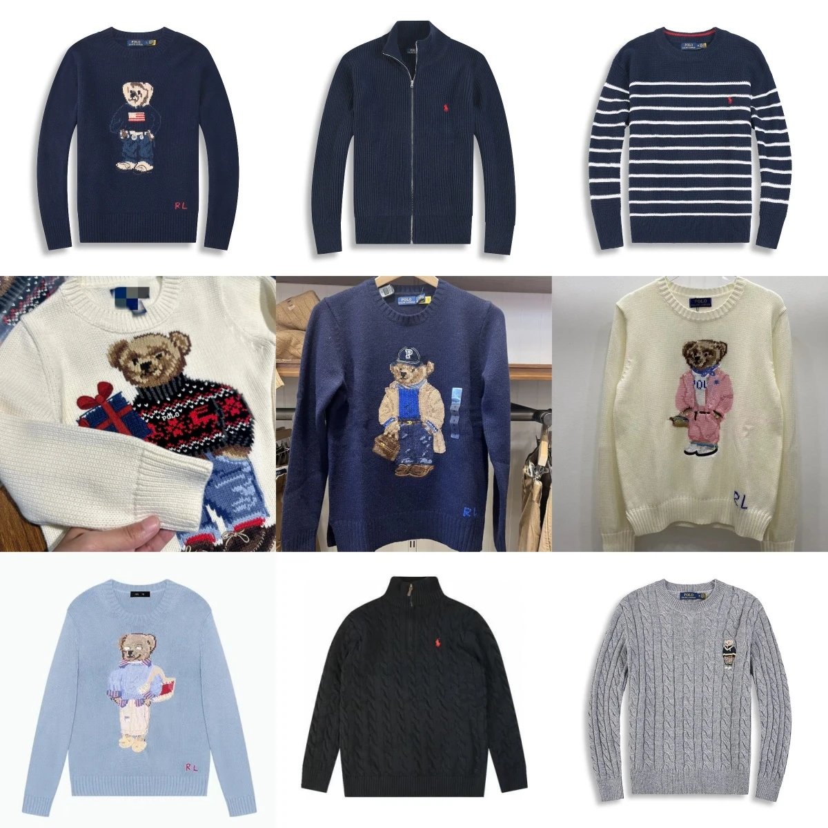 Stylish sweaters go with everything 1256-007（HM）
