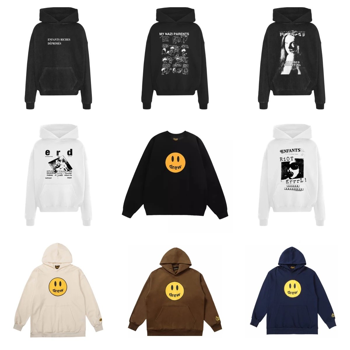 Stylish and versatile hoodie 10292-007（XP1）